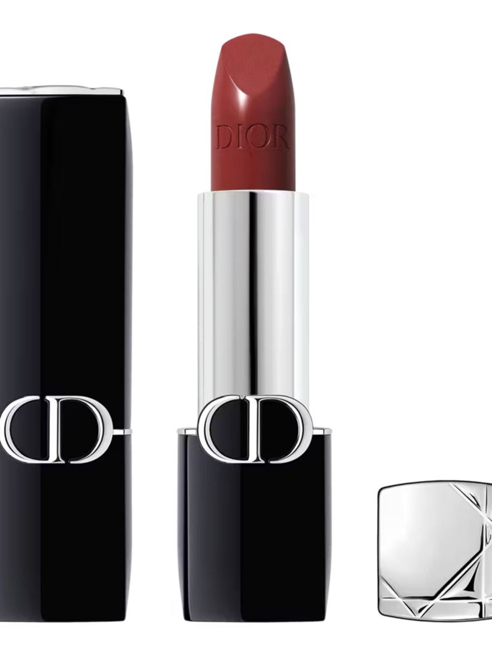 NIB DIOR ROUGE SATIN LIPSTICK. 976. DAIZY PLUM.